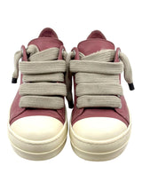 Rick Owens Jumbo Lace Leather Low Sneakers "Thulian"