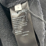 Balenciaga Burning Unity Hoodie Black
