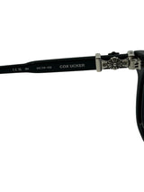 Chrome Hearts Cox Ucker Glasses Black Silver
