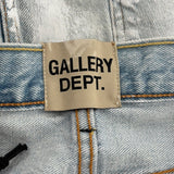 Galery Dept Acid Paint Washed Jeans Blue
