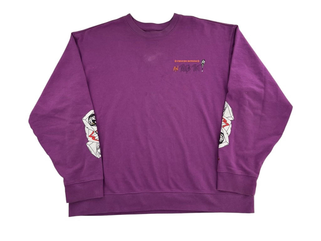 Matty Boy "I Want More Not Less" Crewneck Purple