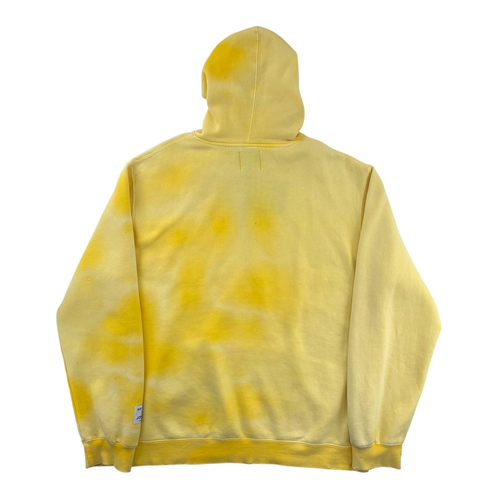Gallery Dept. Sunfaded Centered Logo Hoodie Yellow