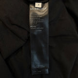 Balenciaga BB Classic Cropped Tee Black
