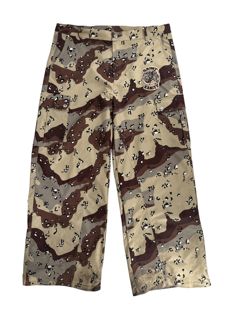 Saint Vanity Nylon Sweatpants Desert Camo