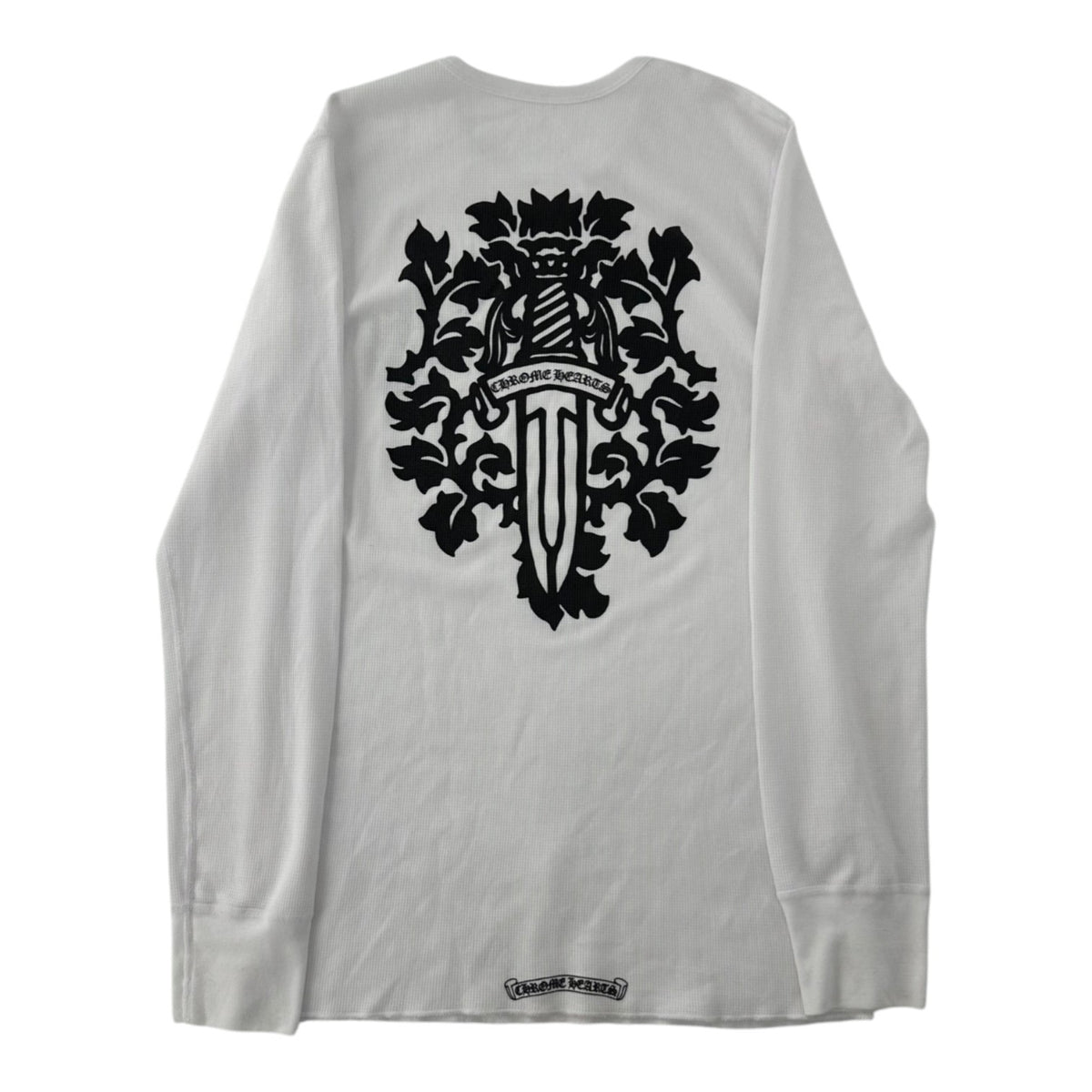 Chrome Hearts Dagger Waffle Thermal Tee White