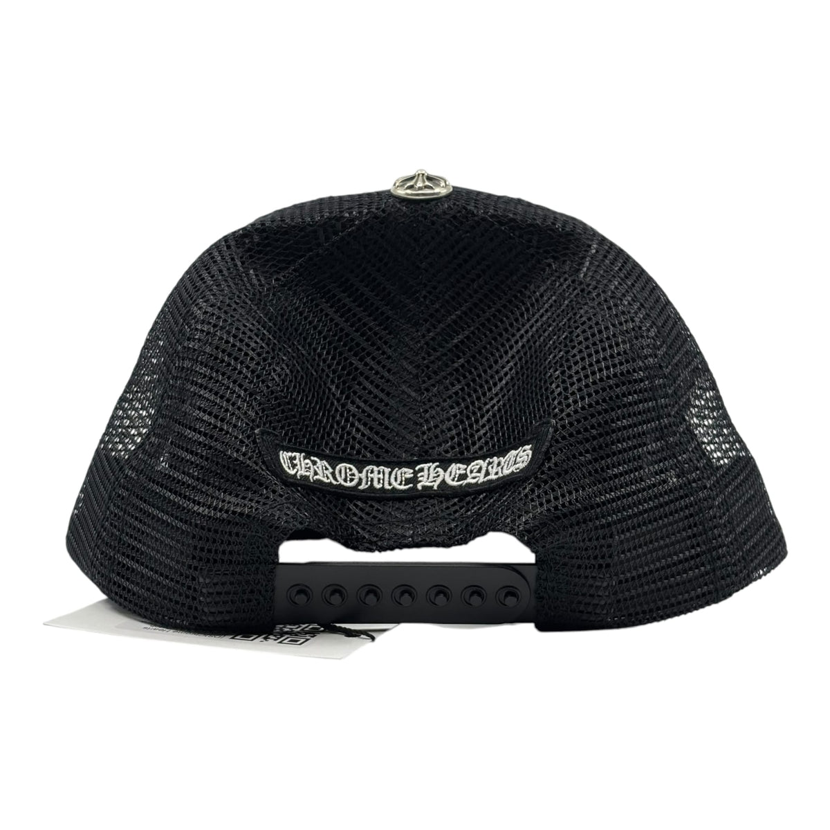 Chrome Hearts F*ck Leather Patch Trucker Hat Black/Pink