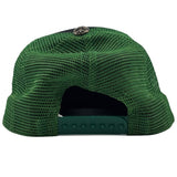 Chrome Hearts CH Hollywood Trucker Hat Black Green