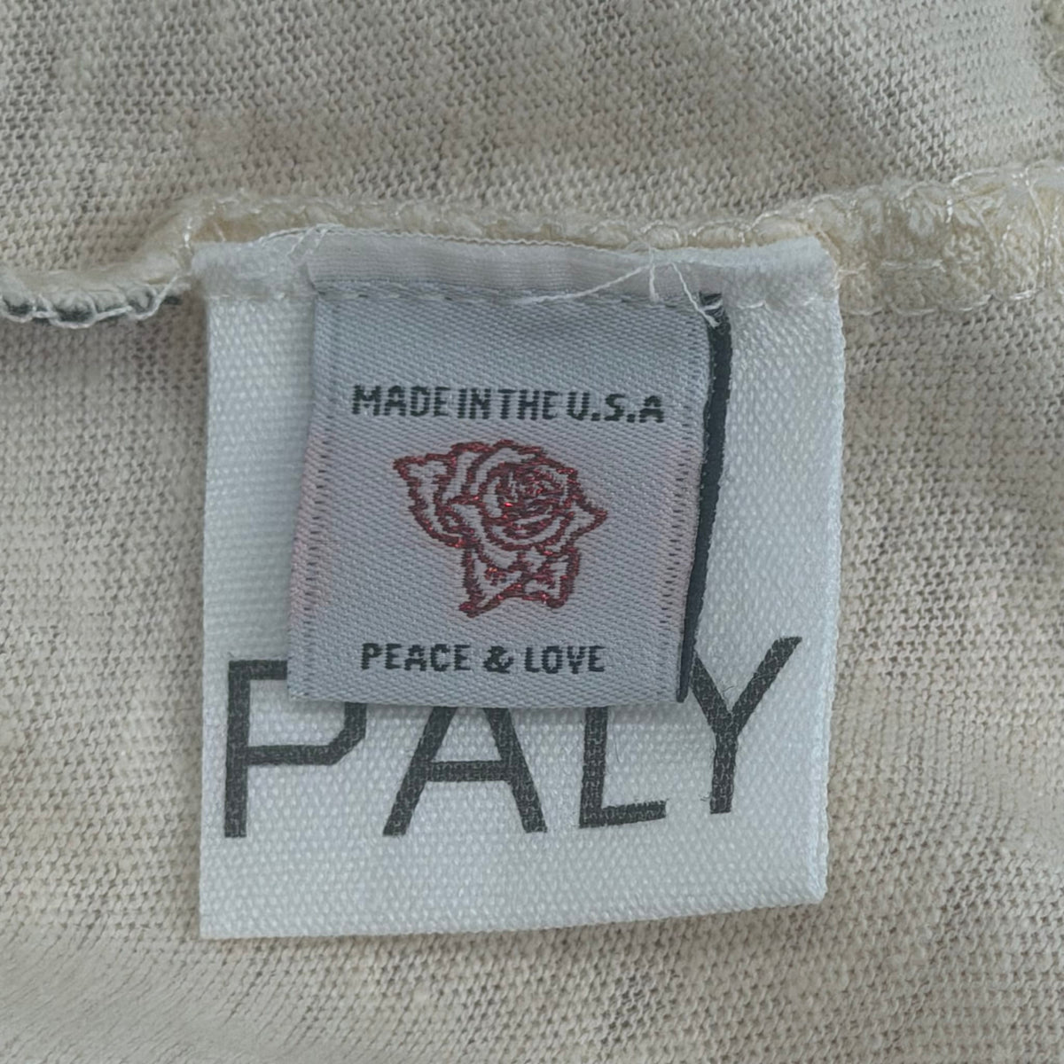 Paly Hollywood Chelseay Hotel Tee 'Vintage Cream'
