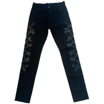 Amiri Bone Skinny Jeans Black