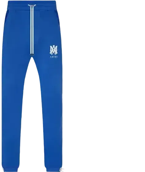 Amiri Sweatpants MA Core Logo Blue