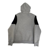 Balenciaga Gray & Black Technical Jersey Hoodie "Grey"