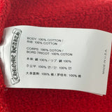 Chrome Hearts King Taco Quarter Zip Red