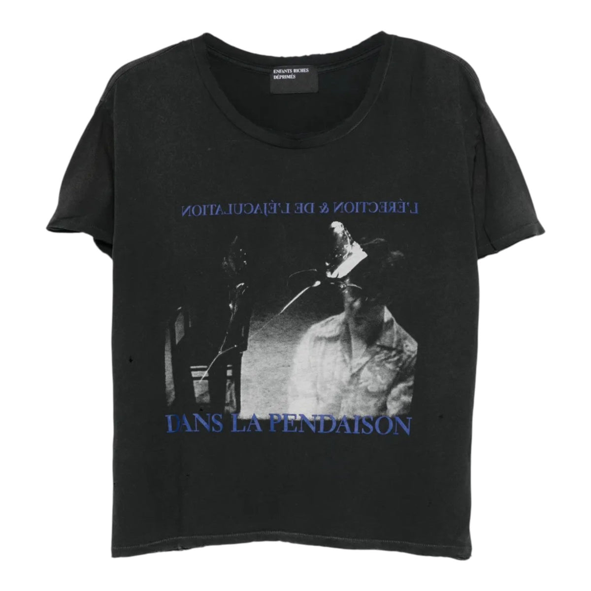 ERD Dans La Pendaison Shirt Black Blue