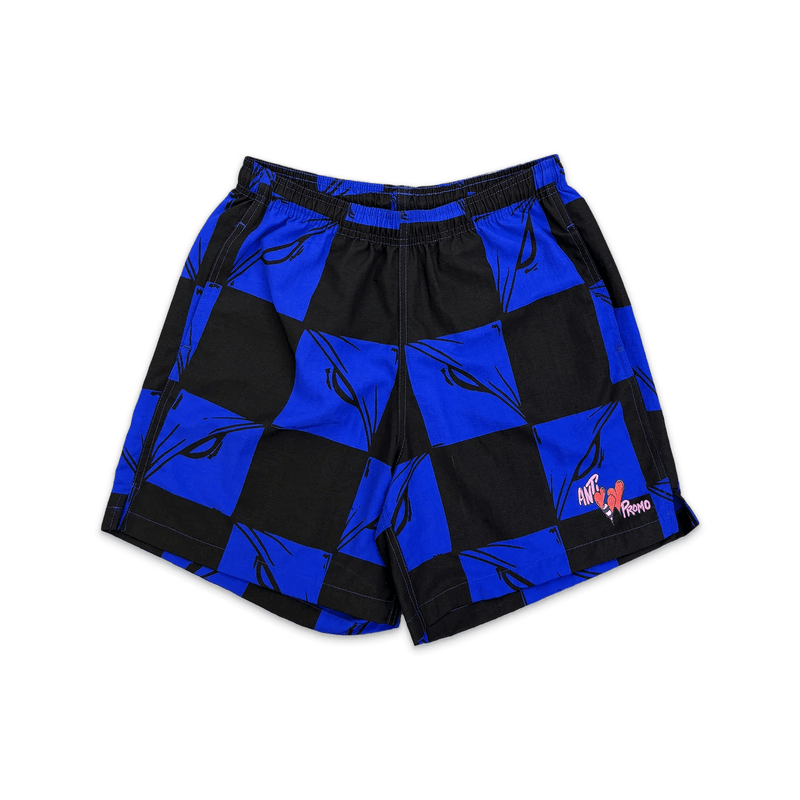 Matty Boy 99 Eyes Nylon Shorts Black Blue