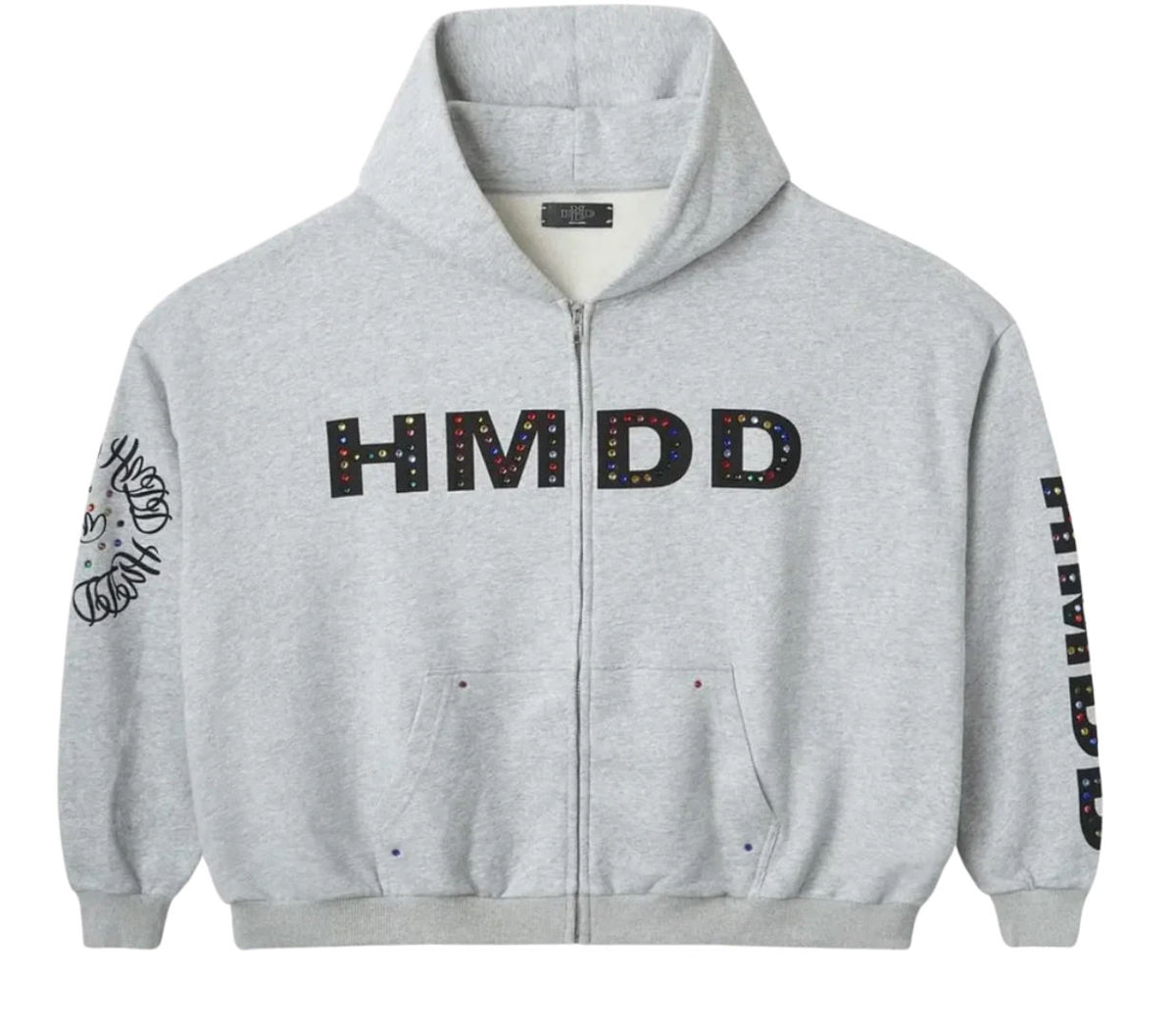 HMDD Chimestone Zip Up Grey