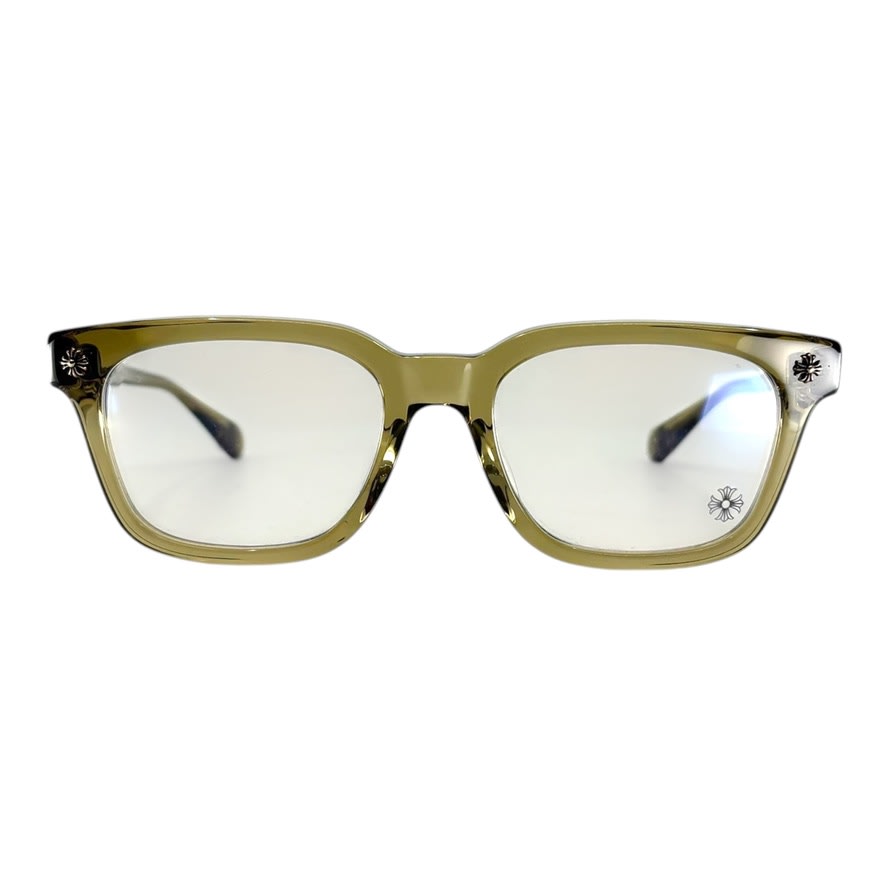 Chrome Hearts Cox Ucker Glasses Military/Silver
