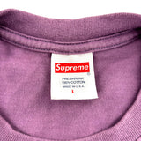 Supreme Tonal Box Logo Tee Dusty Purple