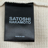 Satoshi Logo Thermal With Studs Cream