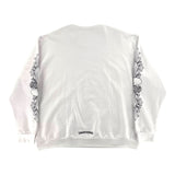 Chrome Hearts Love You Crewneck Sweatshirt White
