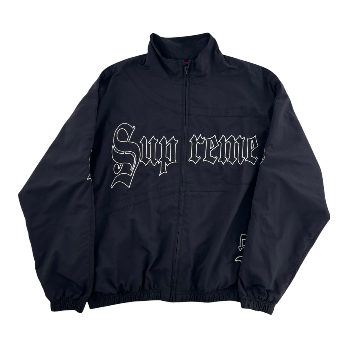 Supreme Old English Track Jacket Black