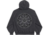 Balenciaga Automobil Lamborghini Zip-Up Small Fit Hoodie Faded