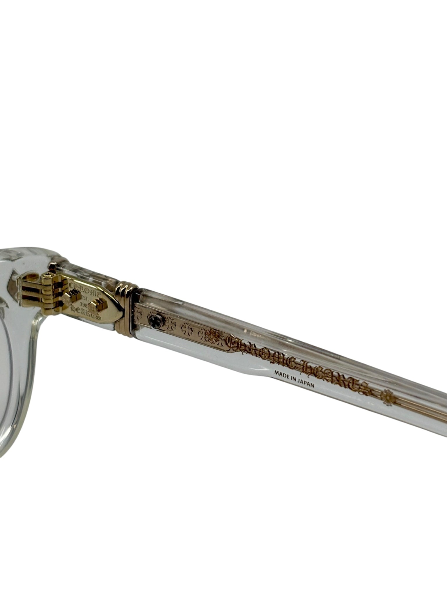 Chrome Hearts Dooable Glasses Gold