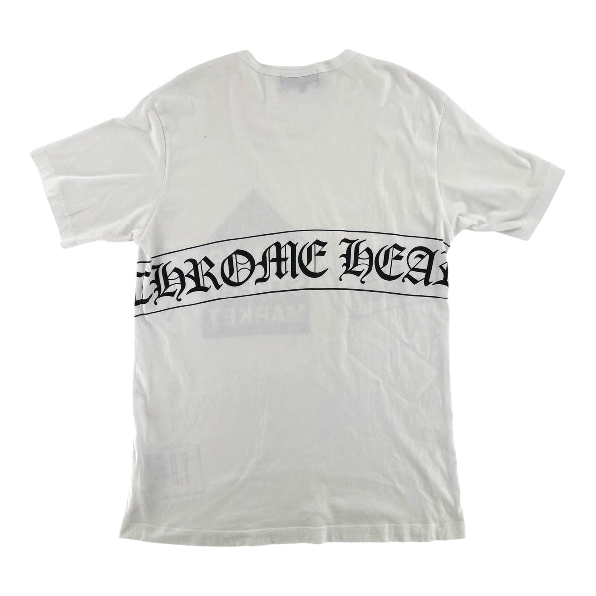 Chrome Hearts Dover Street Market CDG Scroll Logo Shirt White