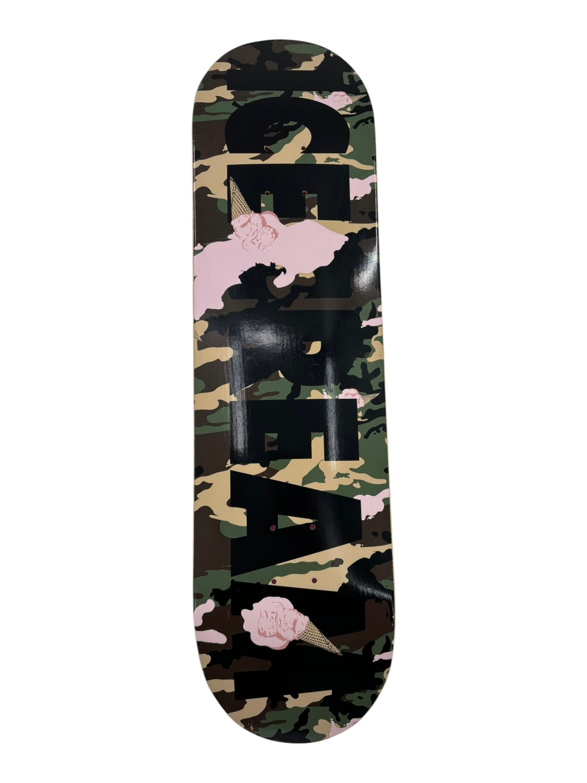 ICECREAM Camo Skateboard Deck