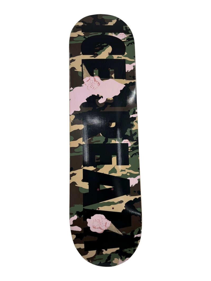 ICECREAM Camo Skateboard Deck