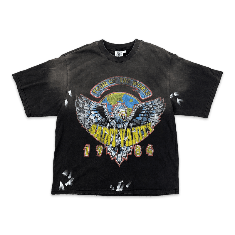 Saint Vanity 1984 Tee Vintage Black