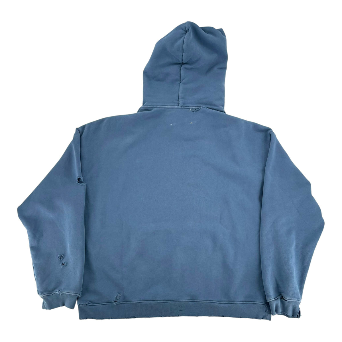 Paly Blank Hoodie Blue