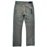 AMIRI Suede Straight Mx1 Jeans Antique Indigo