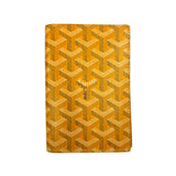 Goyard Grenelle Passport Cover Yellow