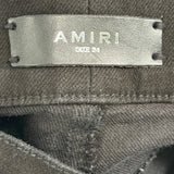 Amiri MX1 Ribbed Jeans Black