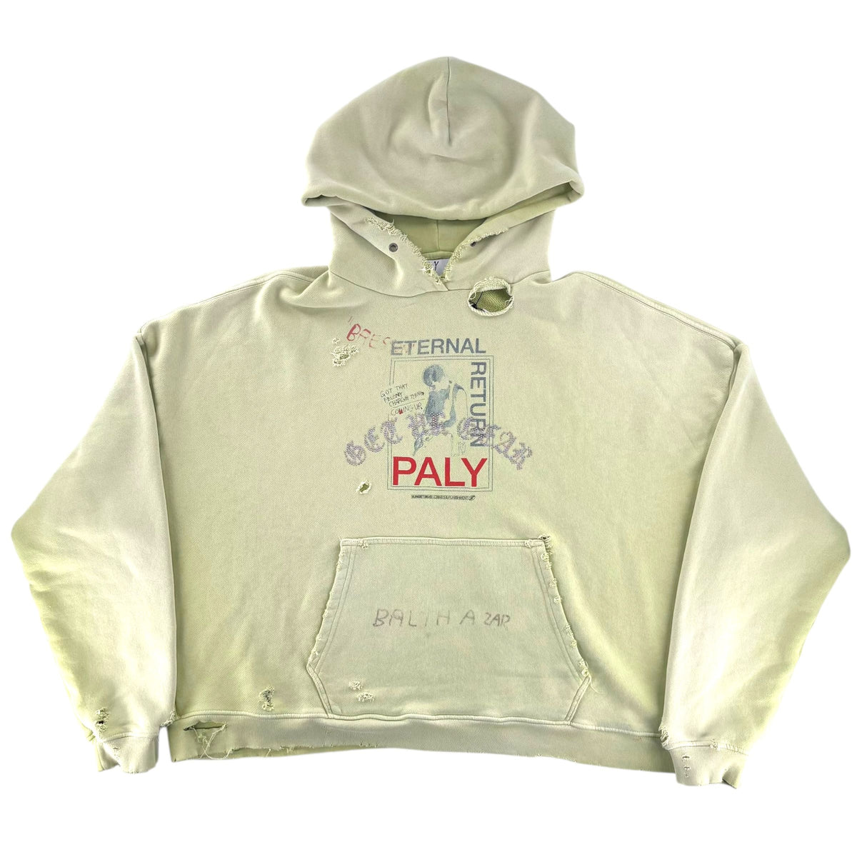 Paly Hollywood Eternal Return Pullover Hoodie Green