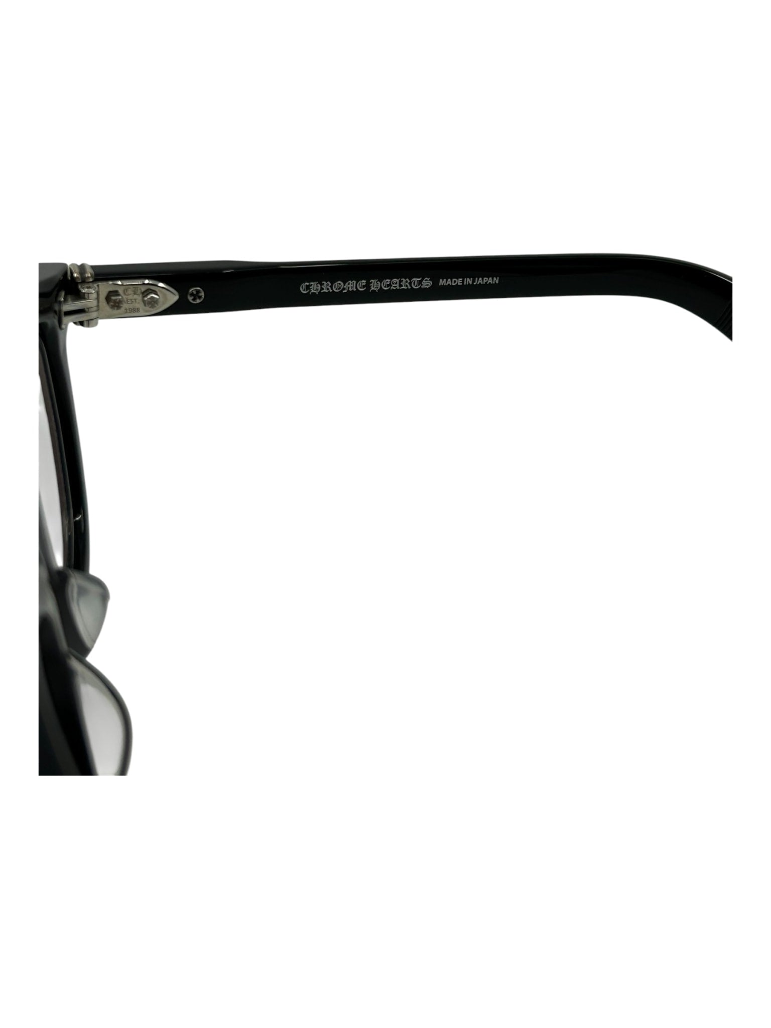 Chrome Hearts Smokeshow Glasses Black Silver