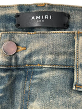 Amiri MX1 Acid Wash Paisley Ribbed