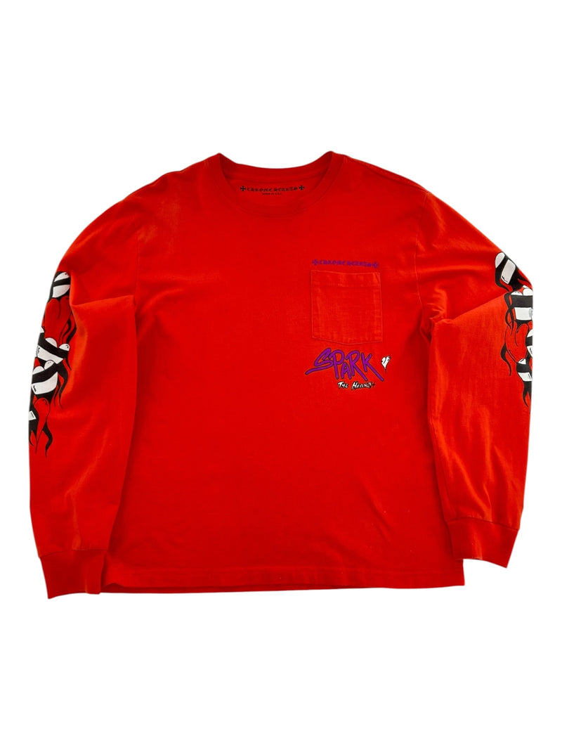 Chrome Hearts Matty Boy Spark Longsleeve Shirt