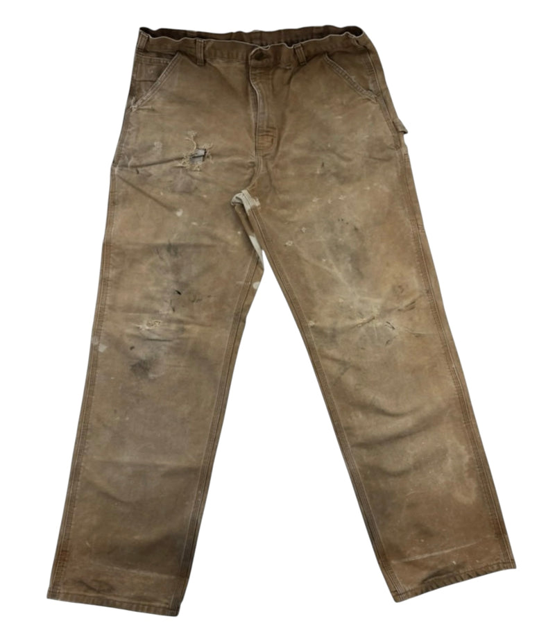 Carhartt Bleach Tan Carpenter Pants