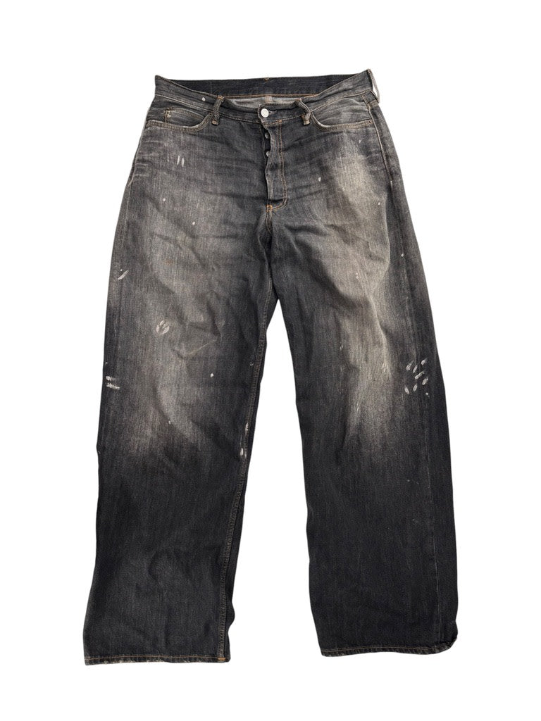 Acne Studios Baggy Denim Washed Grey