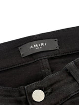 Amiri MX1 Waxed Ribbed All Black