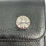 Chrome Hearts Wave Long Wallet Black