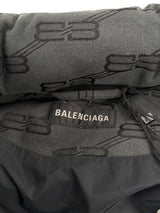 Balenciaga BB All-Over Puffer Jacket Grey