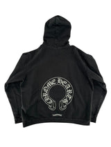 Chrome Hearts Online Exclusive Glitter Hoodie Black/Silver
