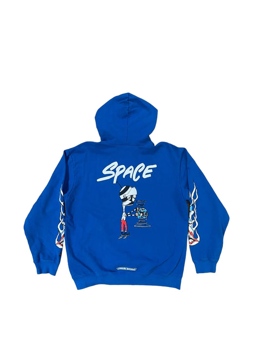 Chrome Hearts Matty Boy Space Hoodie "Blue"