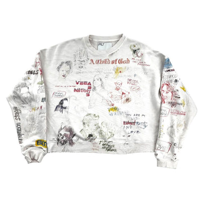 Paly Good Times Sweatshirt White - Lightly Worn