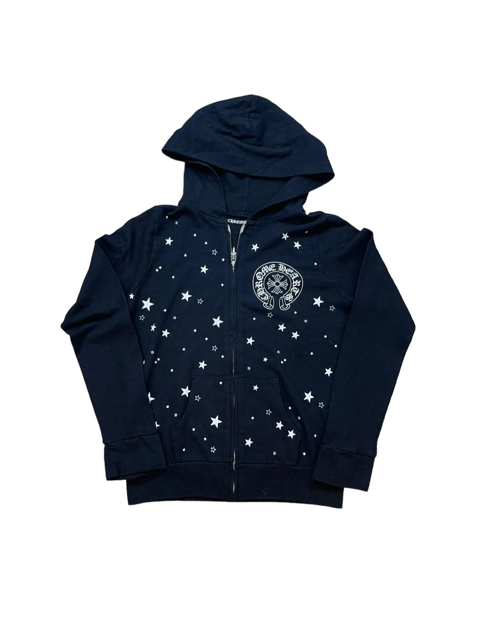 Chrome Hearts Stars Zip-Up "Black"