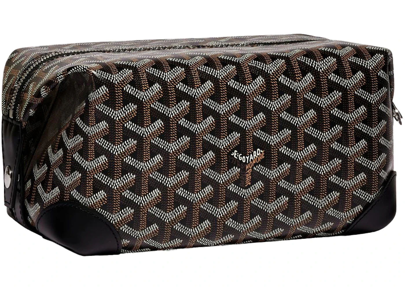 Goyard Boeing 25 Toilet Bag Black - Used