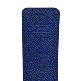 Louis Vuitton LV Initiales Reversible Belt Monogram Blue