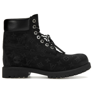 Louis Vuitton Timberland 6" Ankle Boot Black Monogram